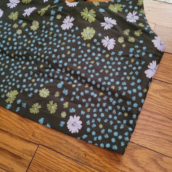 AERIE | OFFLINE Real Me Floral Cross Back Sports Bra | Sz. S - Picture 3 of 6